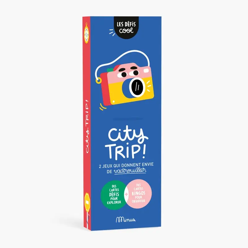 Citytrip Le jeu qui fait marcher les enfants Editions Minus