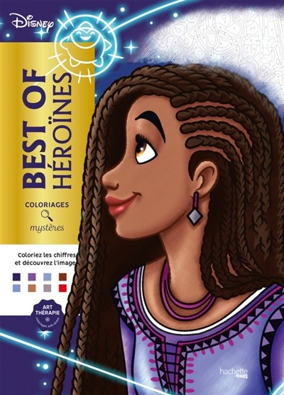Coloriages mystères Best of héroïnes Disney