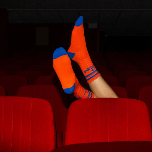 Chaussettes Orange Bisou
