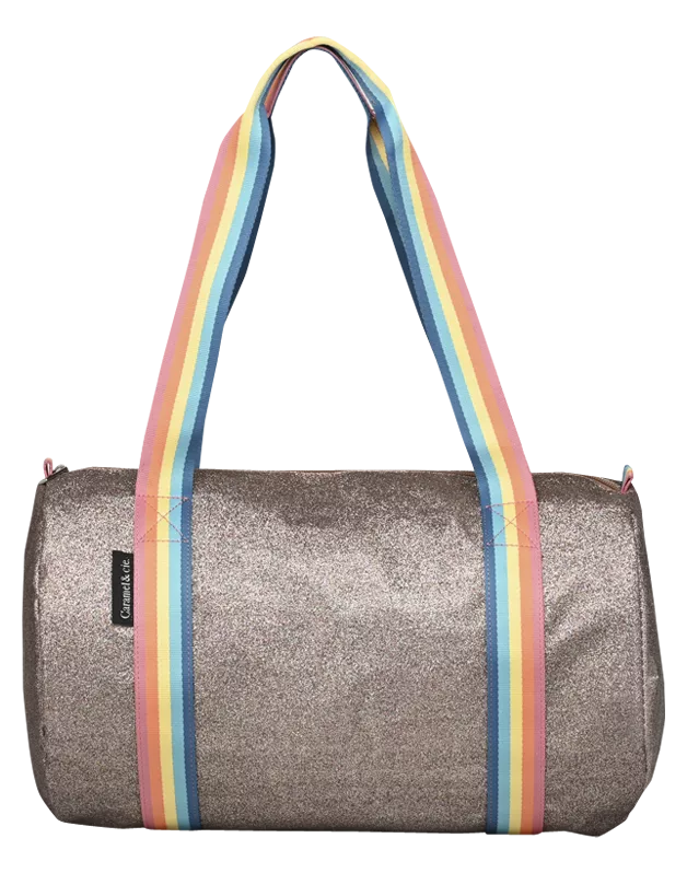 Sac Polochon cuivré à paillettes