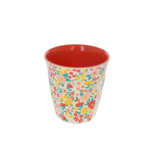 Petit verre Fleurette en mélamine 