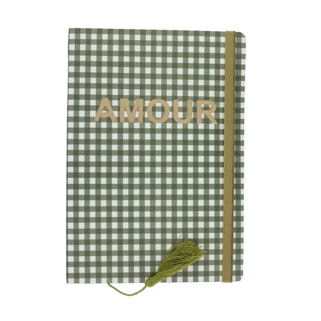 [PE-2935] Carnet de notes A5 Vichy Amour 