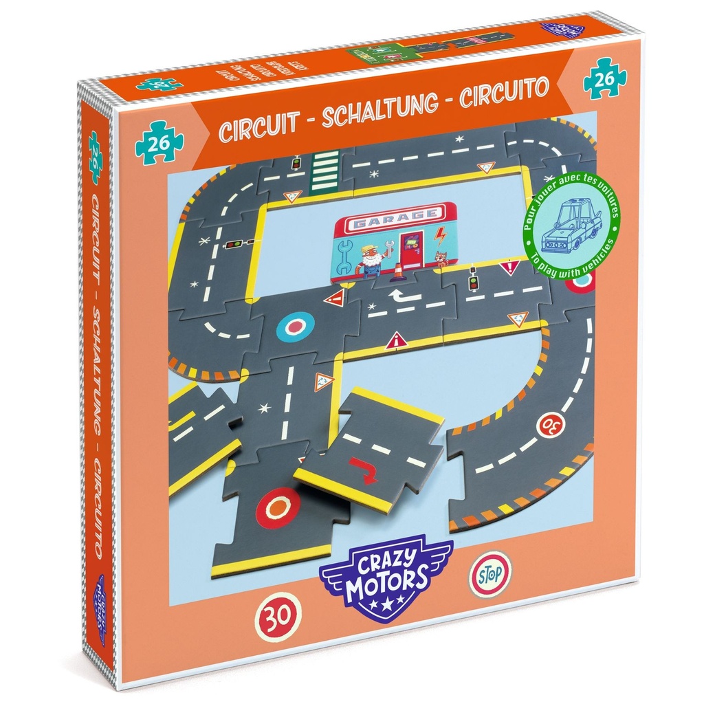 Puzzle Circuit Crazy Motors