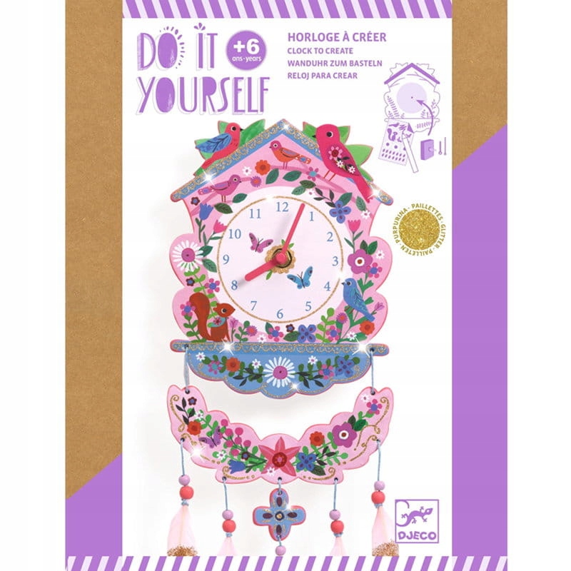 Horloge à créer DIY Djeco