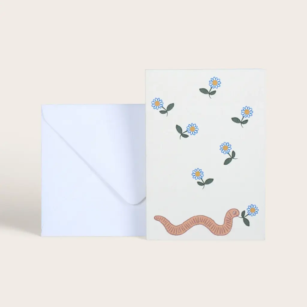 Carte Little Worm Season Paper