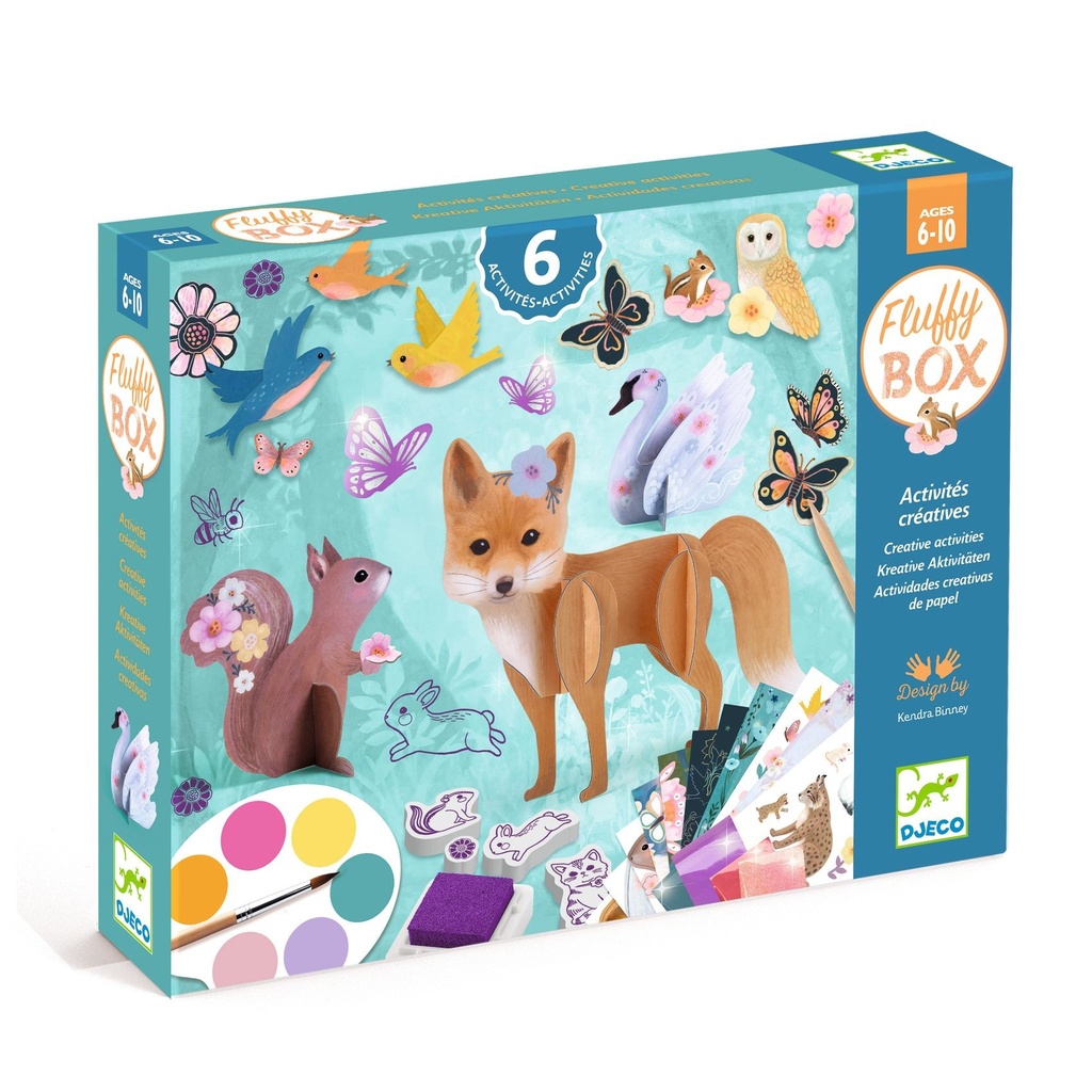 Activités Créatives Fluffy Box Djeco