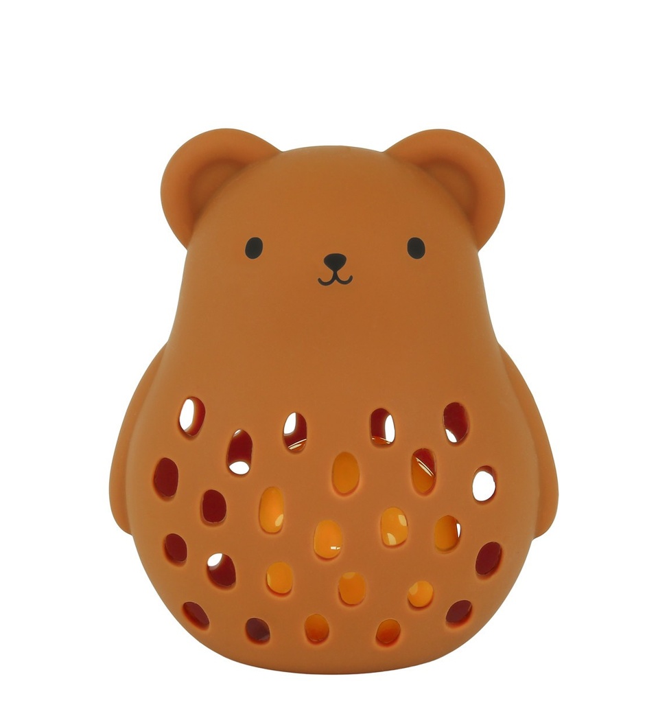 Hochet en silicone Ours