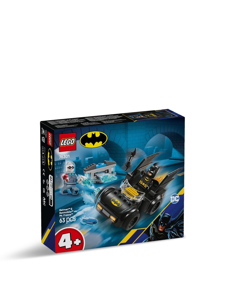 Batman™ et la Batmobile™ contre Mr. Freeze™ Lego