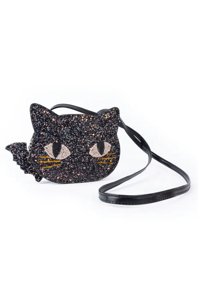 [GR-3373] Sac Bandoulière Chat pailleté