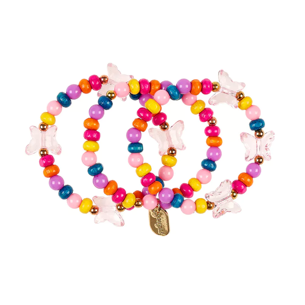 Bracelet Deva Papillon violet 