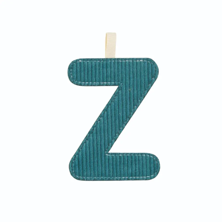 Lettre Z phosphorescente