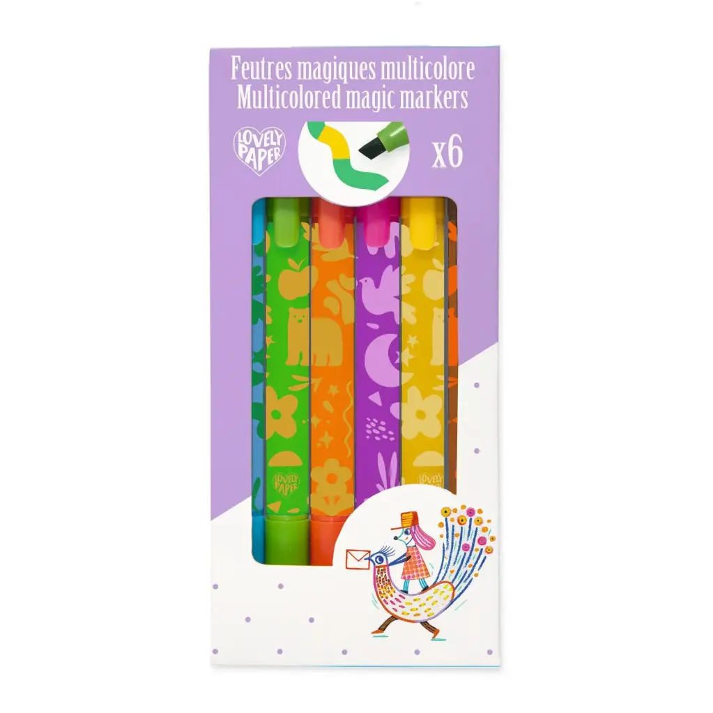 [DJ-8110] Feutres magiques multicolores