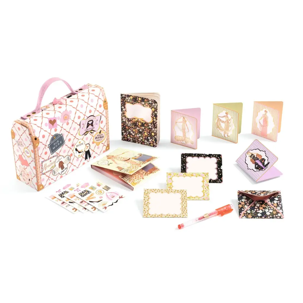 Valise papeterie Tinou