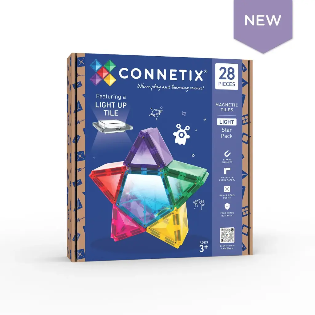 [CO-0145]  Connetix Light Star Pack 28 pc 