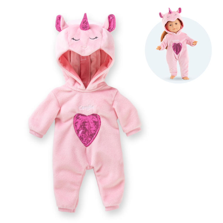 Pyjama Licorne rose Corolle 36 cm