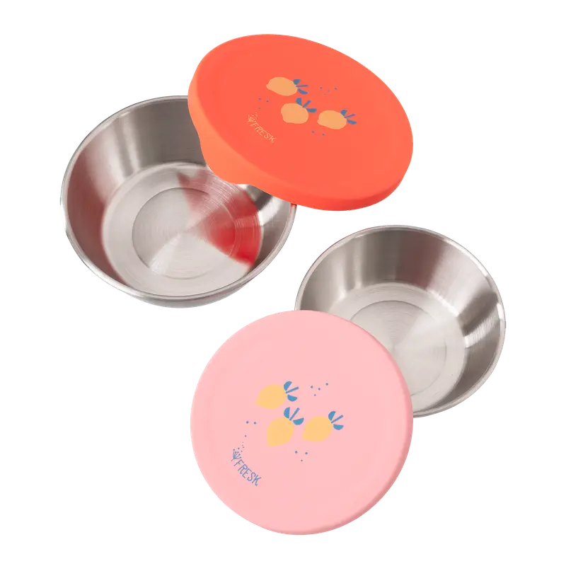Snackbox set 2 pcs Summer fruit - Fresk