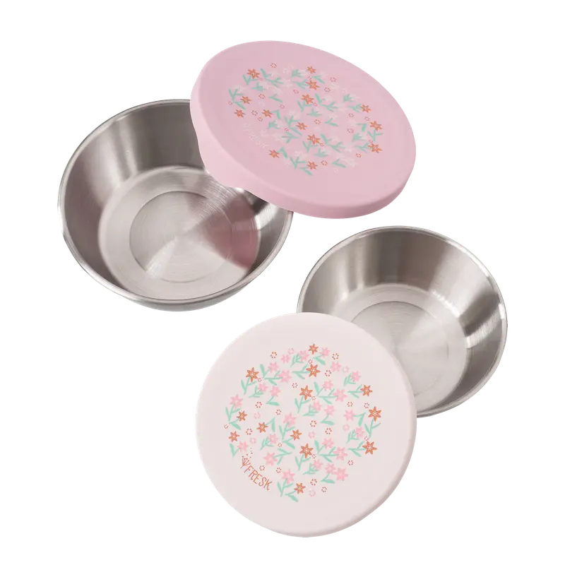 Snackbox set 2 pcs Garden Flower - Fresk