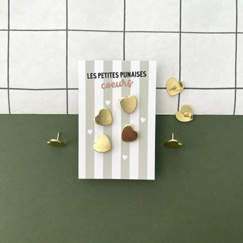 Les Petites Punaises Coeurs - Les Petites Dates