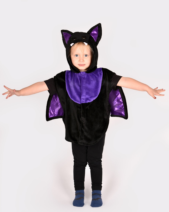Mini Cape de Chauve-souris 86-110, 1-4 ans