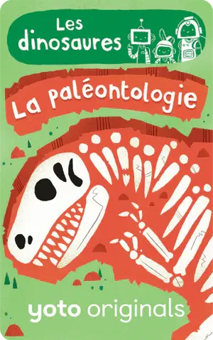 Carte à histoire Yoto: Explorobots Les dinosaures 5+