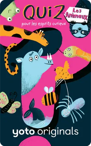 [YO-3784] Carte à histoire Yoto: Quiz pour les esprits curieux - les Animaux
