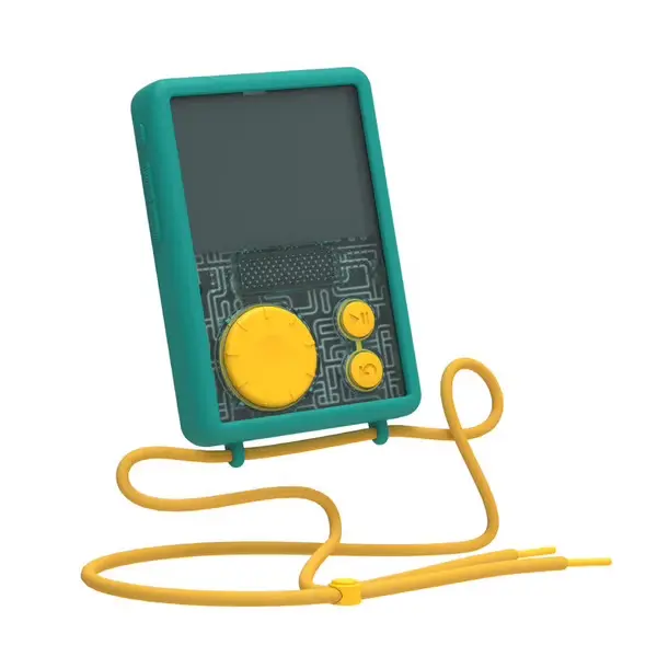 Flam et sa coque de protection Lunii