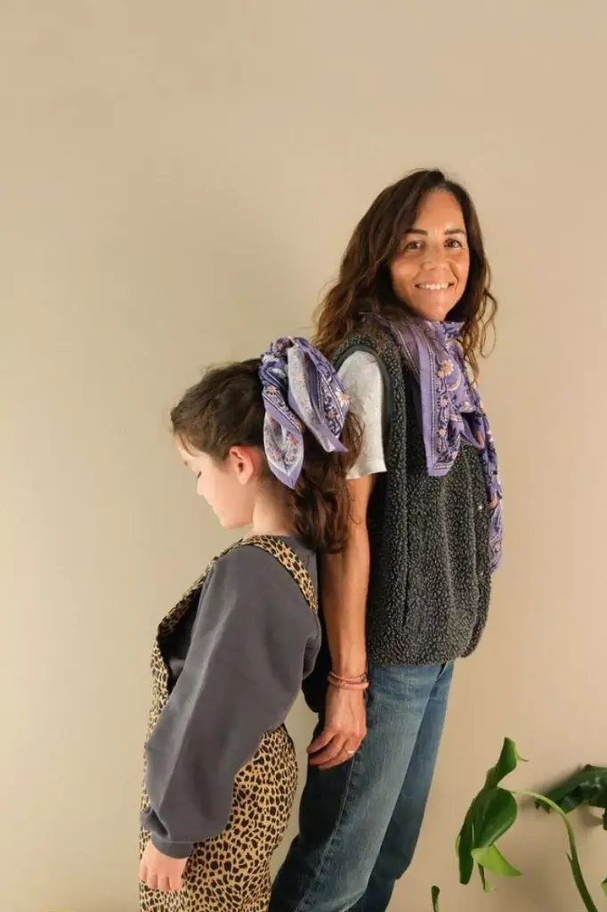 [SO-5128] Foulard Kids Delhi Parme So Family