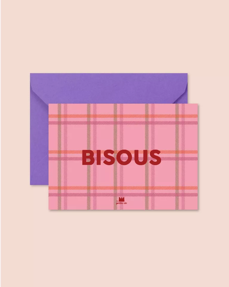 Carte Amour Bisous Ma Petite vie 