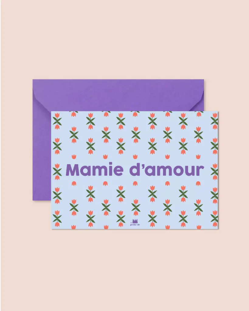 Carte Mamie d'amour Ma Petite vie