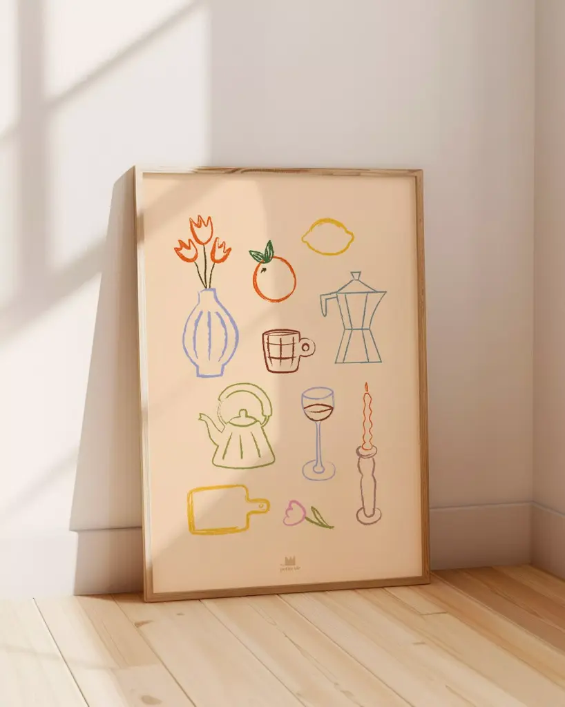 Grande Affiche La Poésie des Objets Ma Petite vie