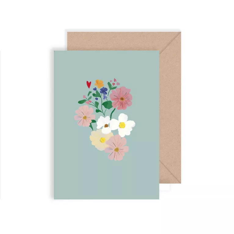 [MY-7007] Carte Double Danse des Fleurs My Lovely thing