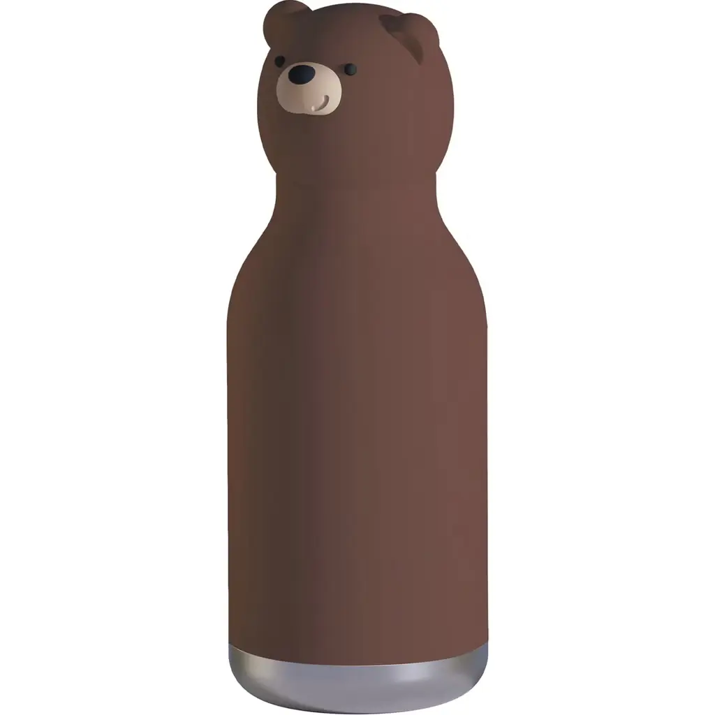 Gourde isotherme Bestie Brown Bear 460 ml Asobu