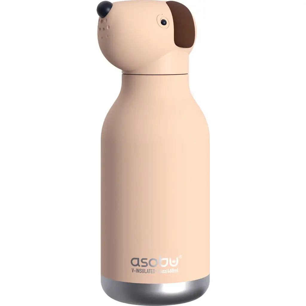 Gourde isotherme Beige Dog 460 ml Asobu