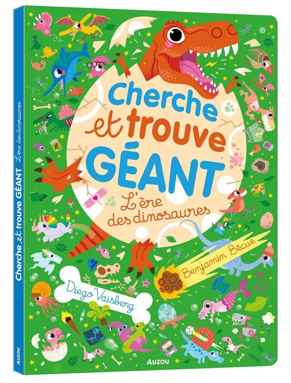 Cherche et trouve géant L'ère des dinosaures