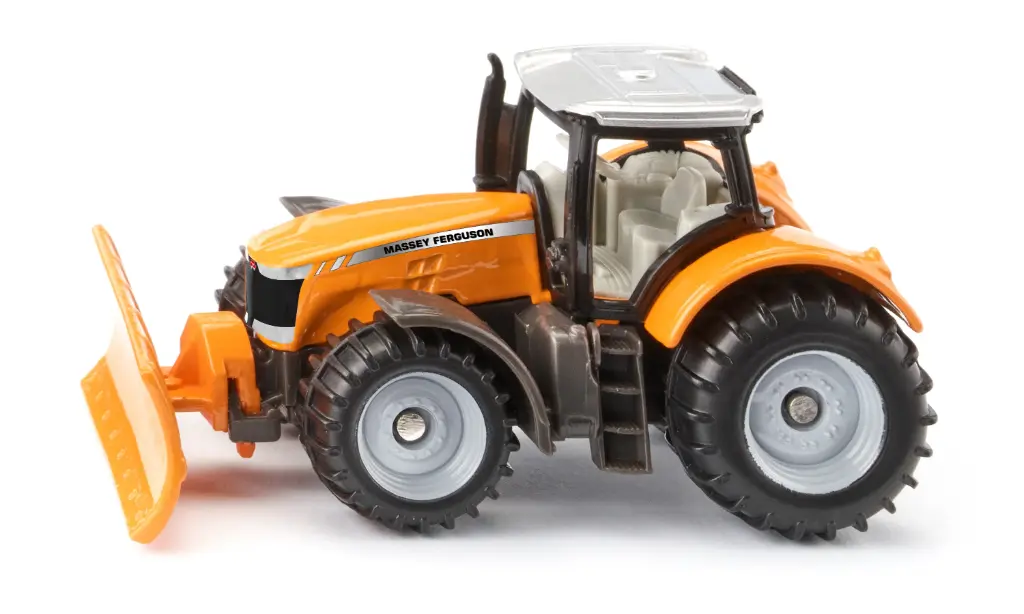 [SI-5641] Massey Ferguson avec lame de déneigment Siku