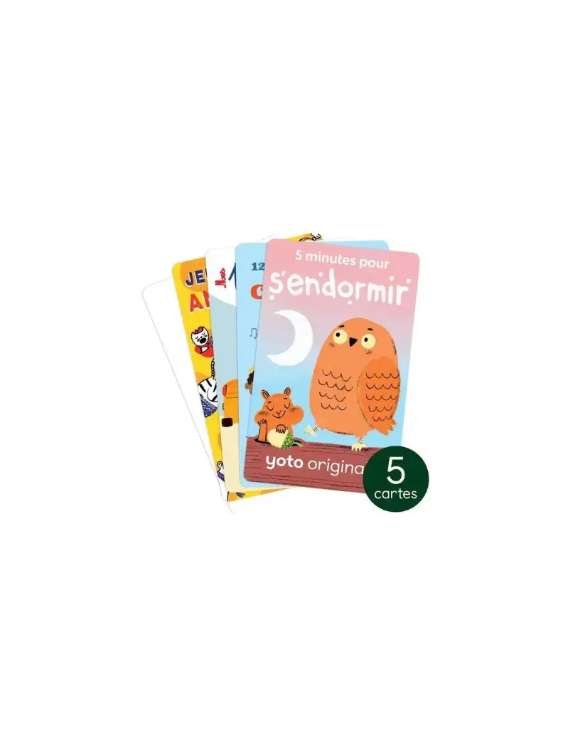 Carte à histoire Yoto : Pack découverte 3-7 ans