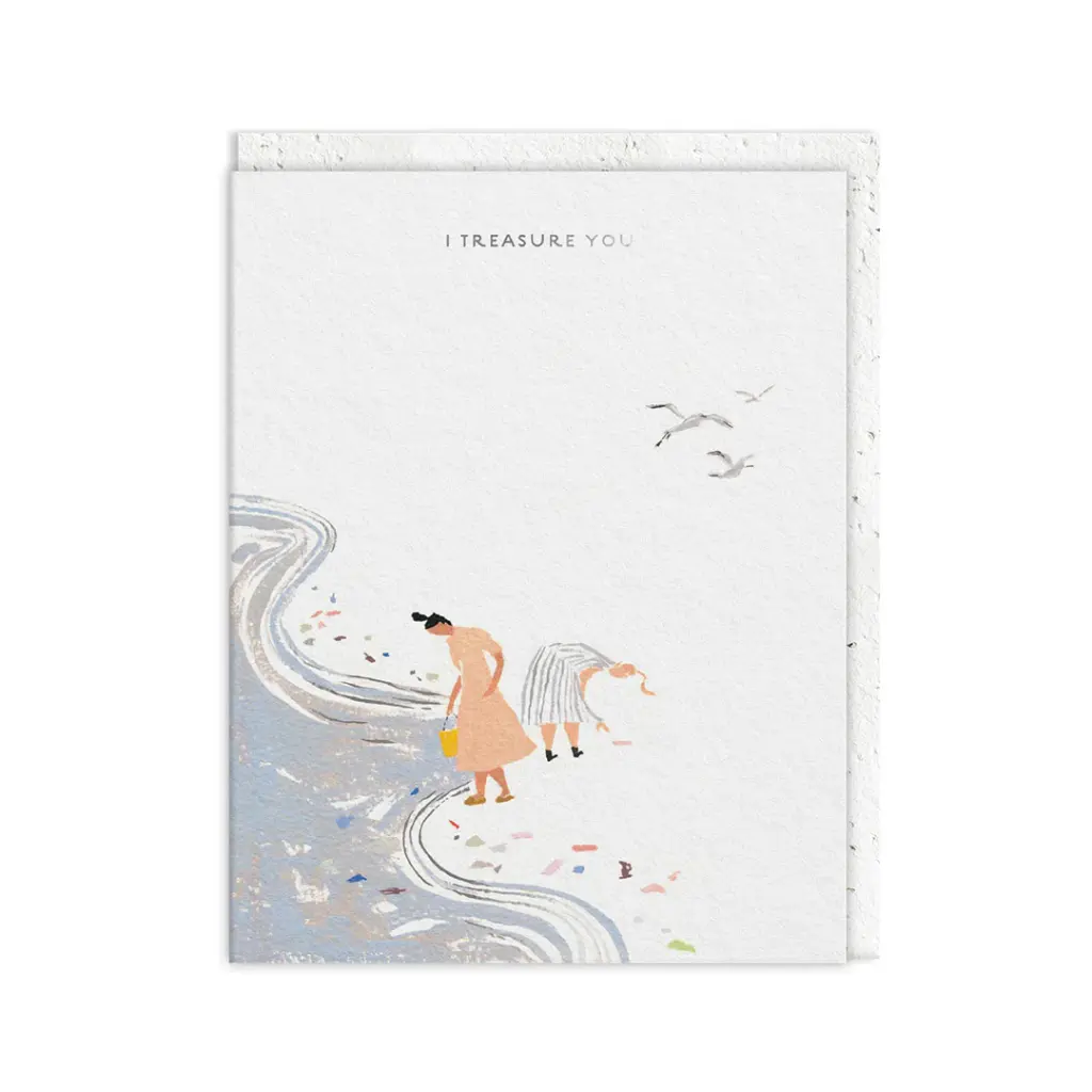 I Treasure You Greeting Card