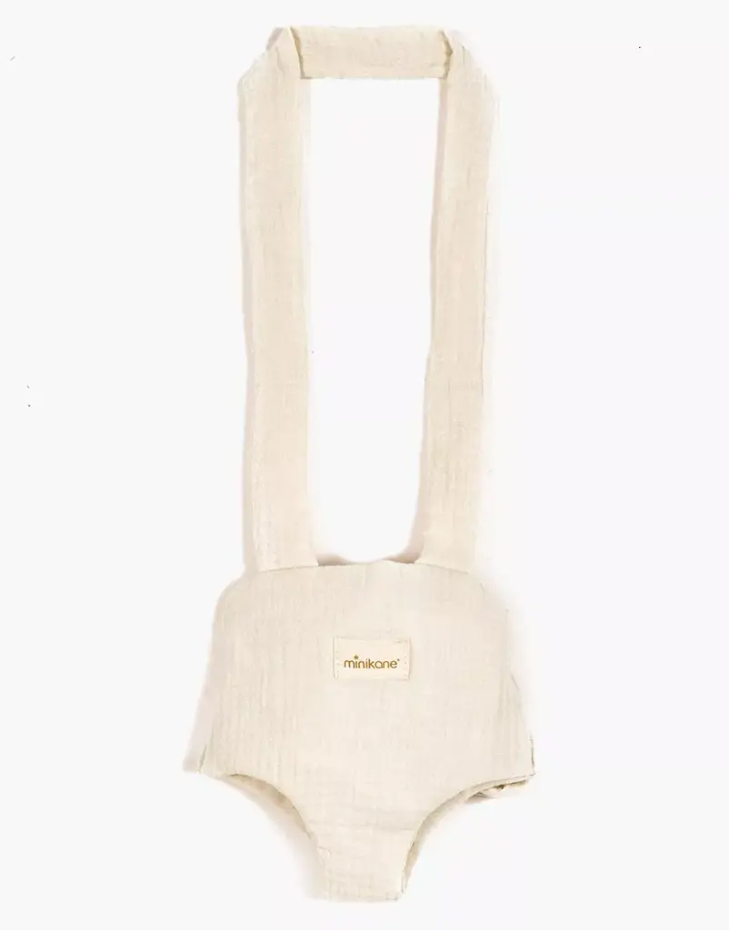 Porte poupée en gaze de coton mastic Minikane