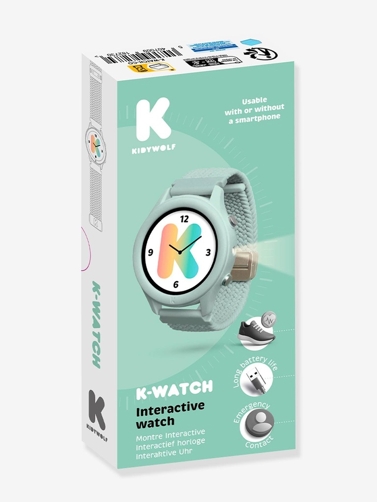 [KI-2754] K-Watch verte Kidywolf 