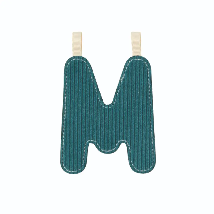 [LI-8756] Lettre M Phosphorescente Lilliputiens