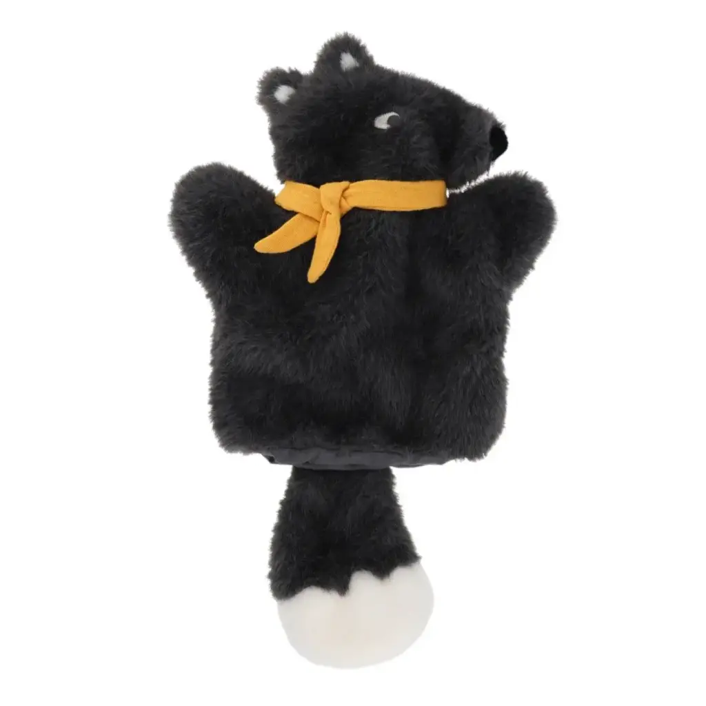 Marionnette peluche Diego le loup