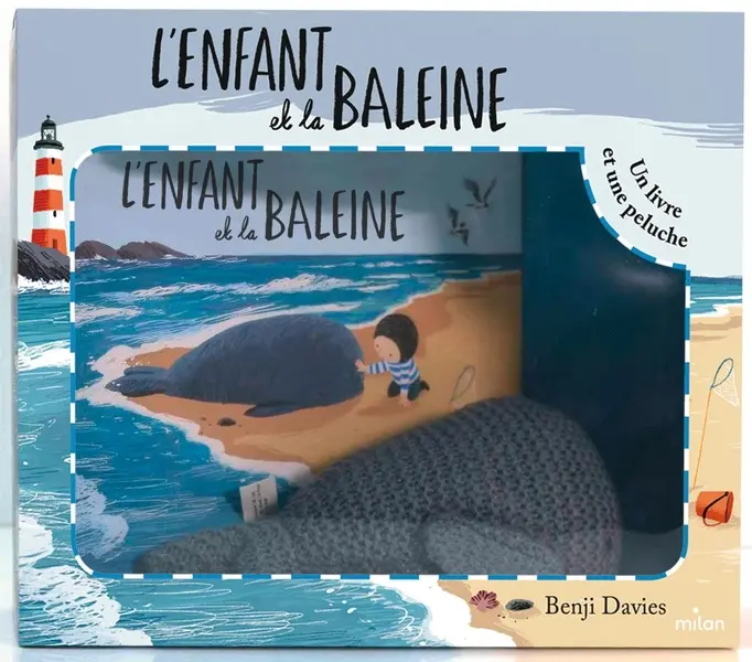 L'enfant et la baleine (Coffret livre + peluche) 