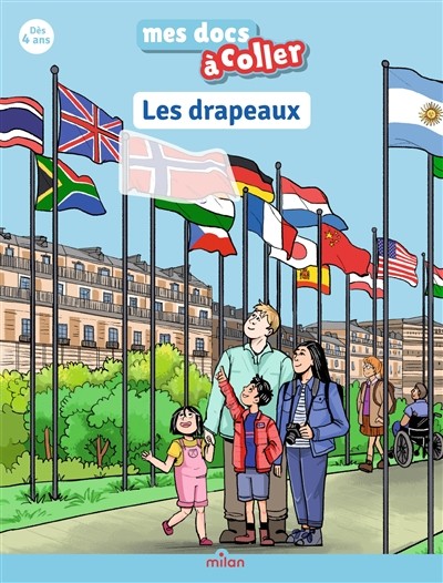 Mes docs à coller Les drapeaux 