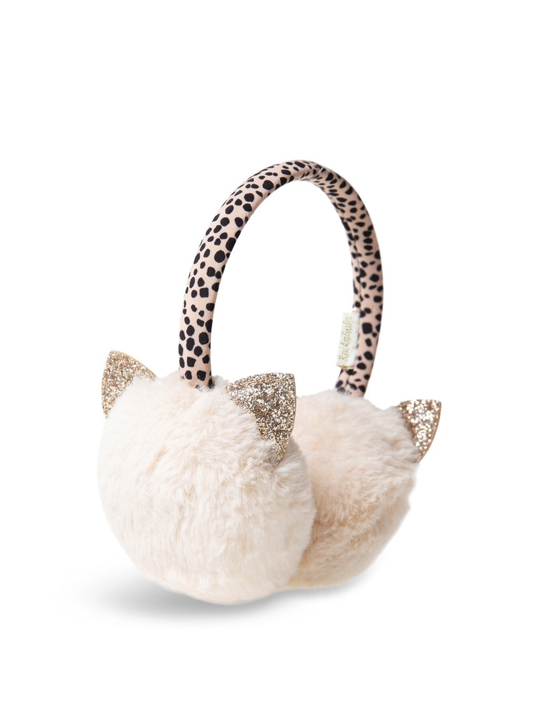 Clara Cat Leopard Earmuffs Rockahula