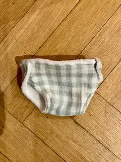 Vêtement Poupée 34 cm Lange Vichy