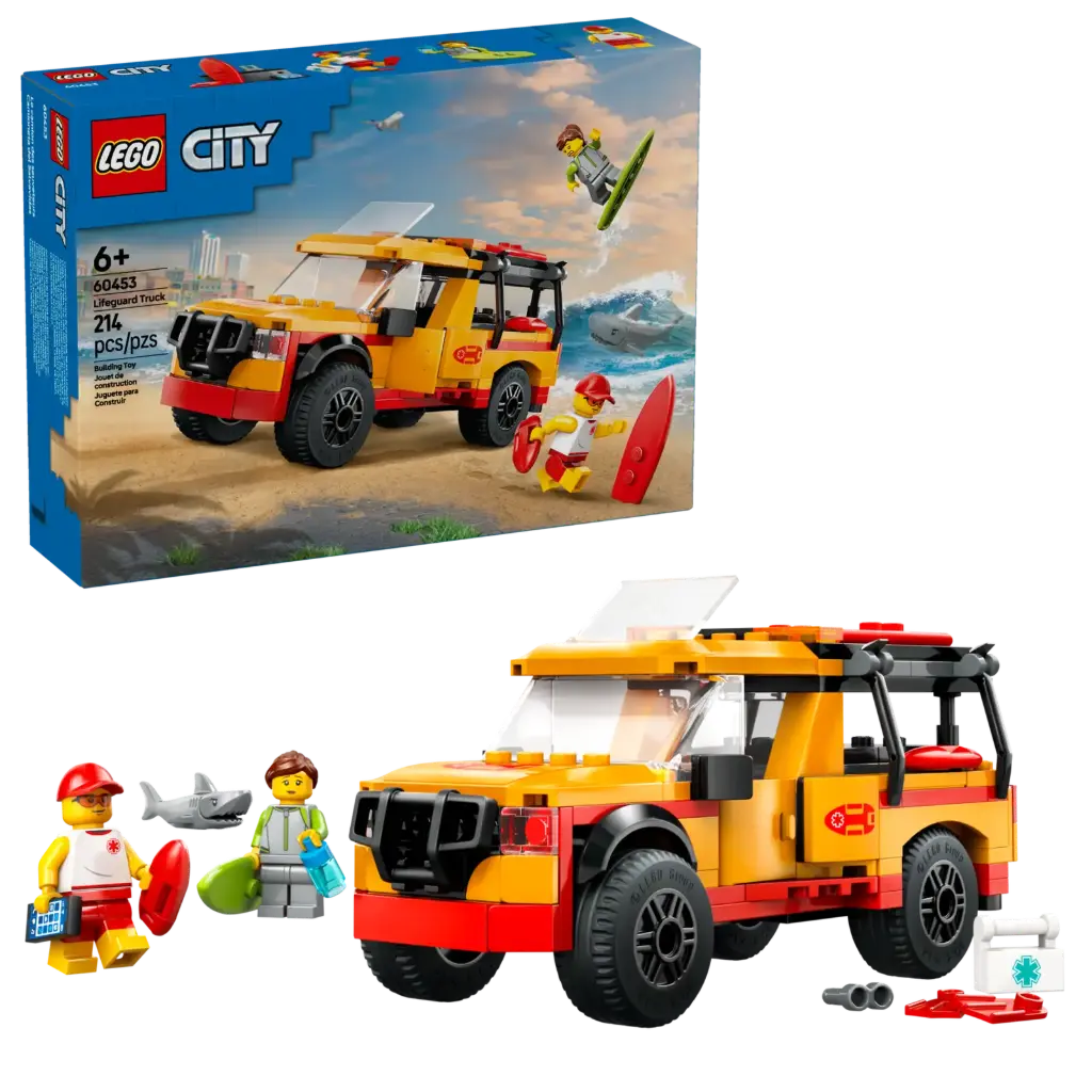 Le véhicule de secours de la plage Lego City