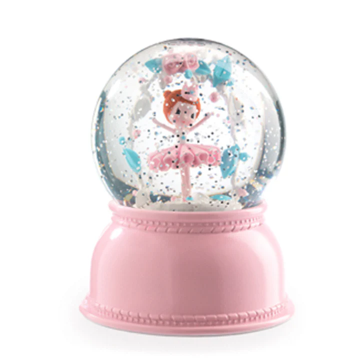 [DJ-4006] Veilleuse Boule à neige Ballerine