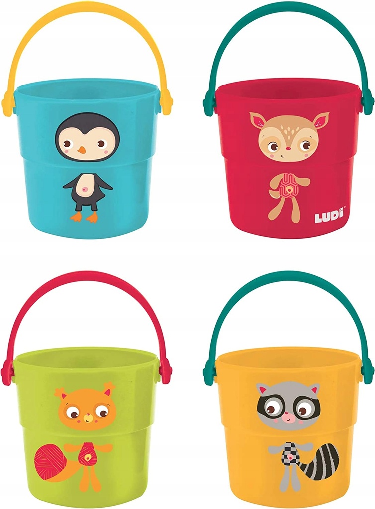 Seaux Gigognes pour le bain