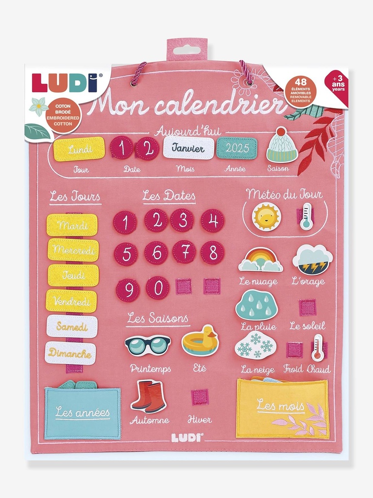 Mon calendrier Ludi Framboise