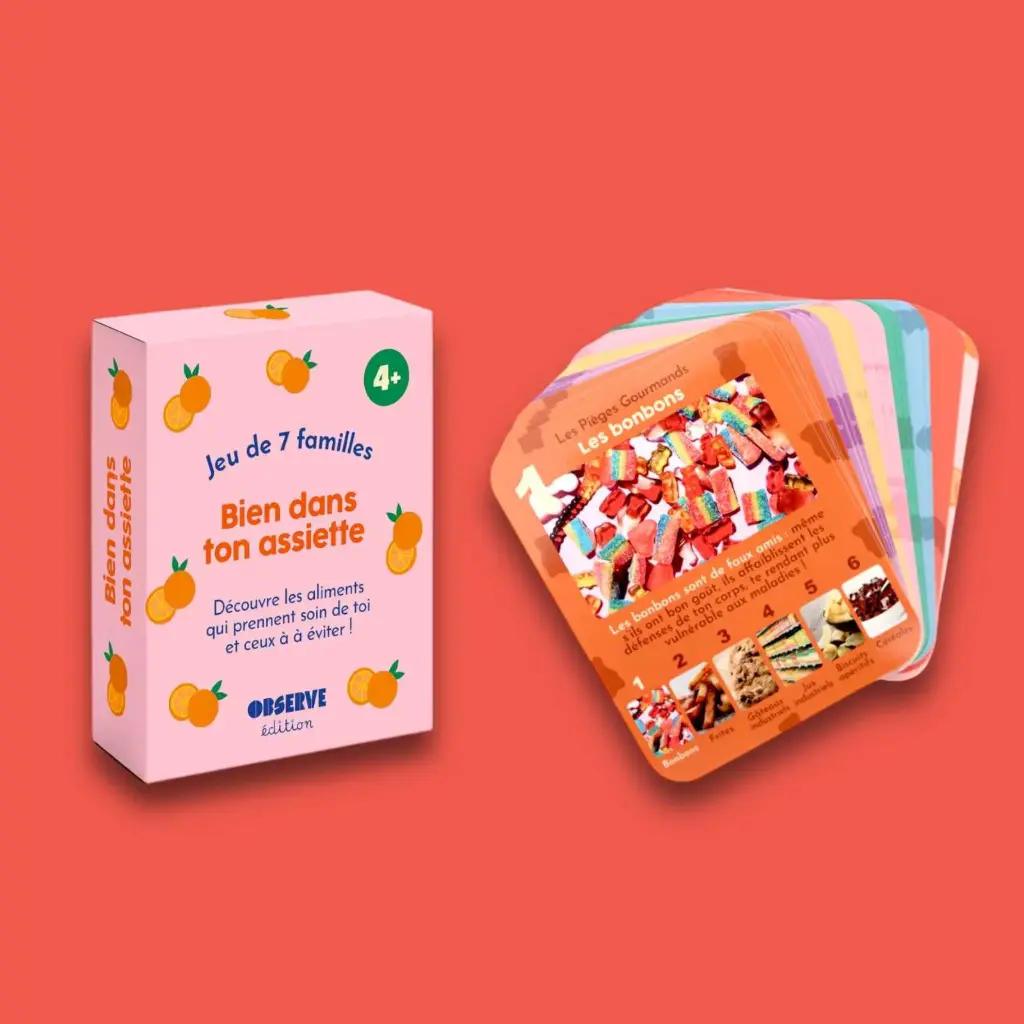 Jeu de 7 familles - Bien dans ton assiette